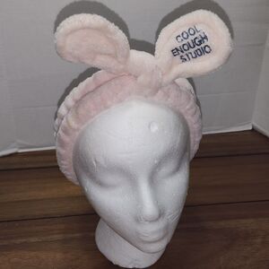 Cool Enough Studio Pink Ear Cover Head Band